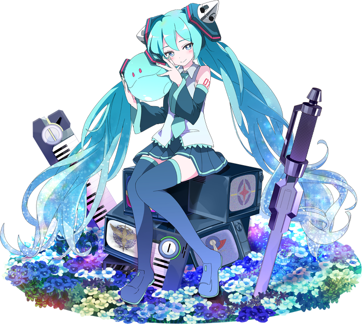 初音ミク × ダブルオーガンダム