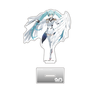 ガンダム45周年 × 初音ミク アクリルスタンド 初音ミク×ウイングガンダムゼロ EW