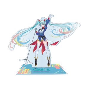 ガンダム45周年×初音ミク オーロラビッグアクリルスタンド