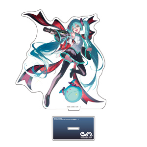 ガンダム45周年 × 初音ミク ビッグアクリルスタンド 初音ミク×エールストライクガンダム