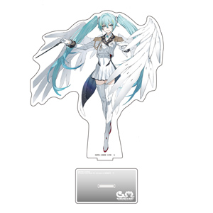 ガンダム45周年 × 初音ミク ビッグアクリルスタンド 初音ミク×ウイングガンダムゼロ EW