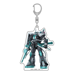 ガンダム45周年 × 初音ミク アクリルチャーム MS-06S ザクII [初音ミクVer.]