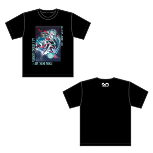 ガンダム45周年 × 初音ミク Tシャツ 初音ミク×エールストライクガンダム