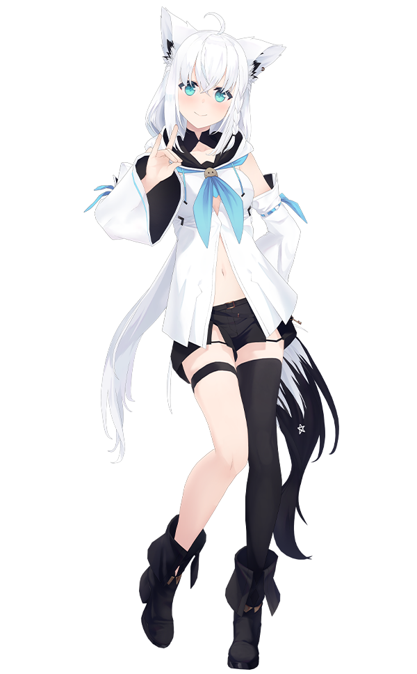 白上フブキ 1