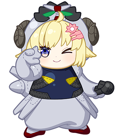 角巻わため ミニキャラ〖ぬいアーマーVer.〗