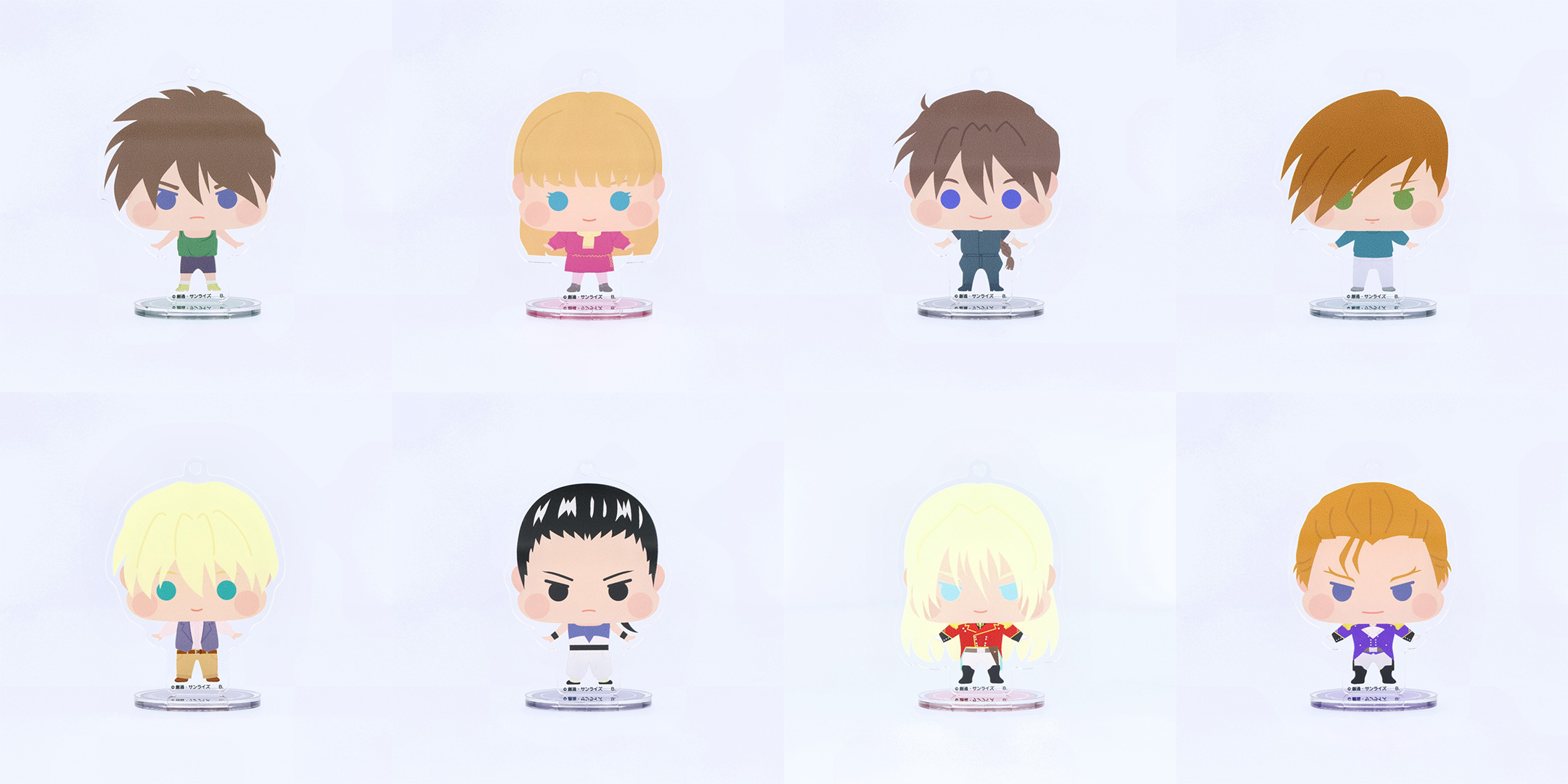 新機動戦記ガンダムW　ちぃきゃら　アクリルスタンドチャーム