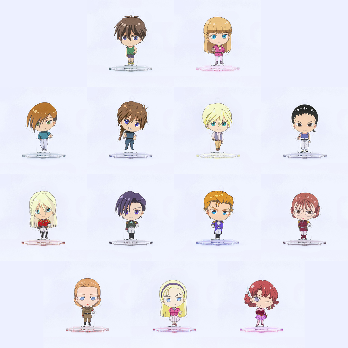 新機動戦記ガンダムW　つなぎゅっと　アクリルスタンドチャーム