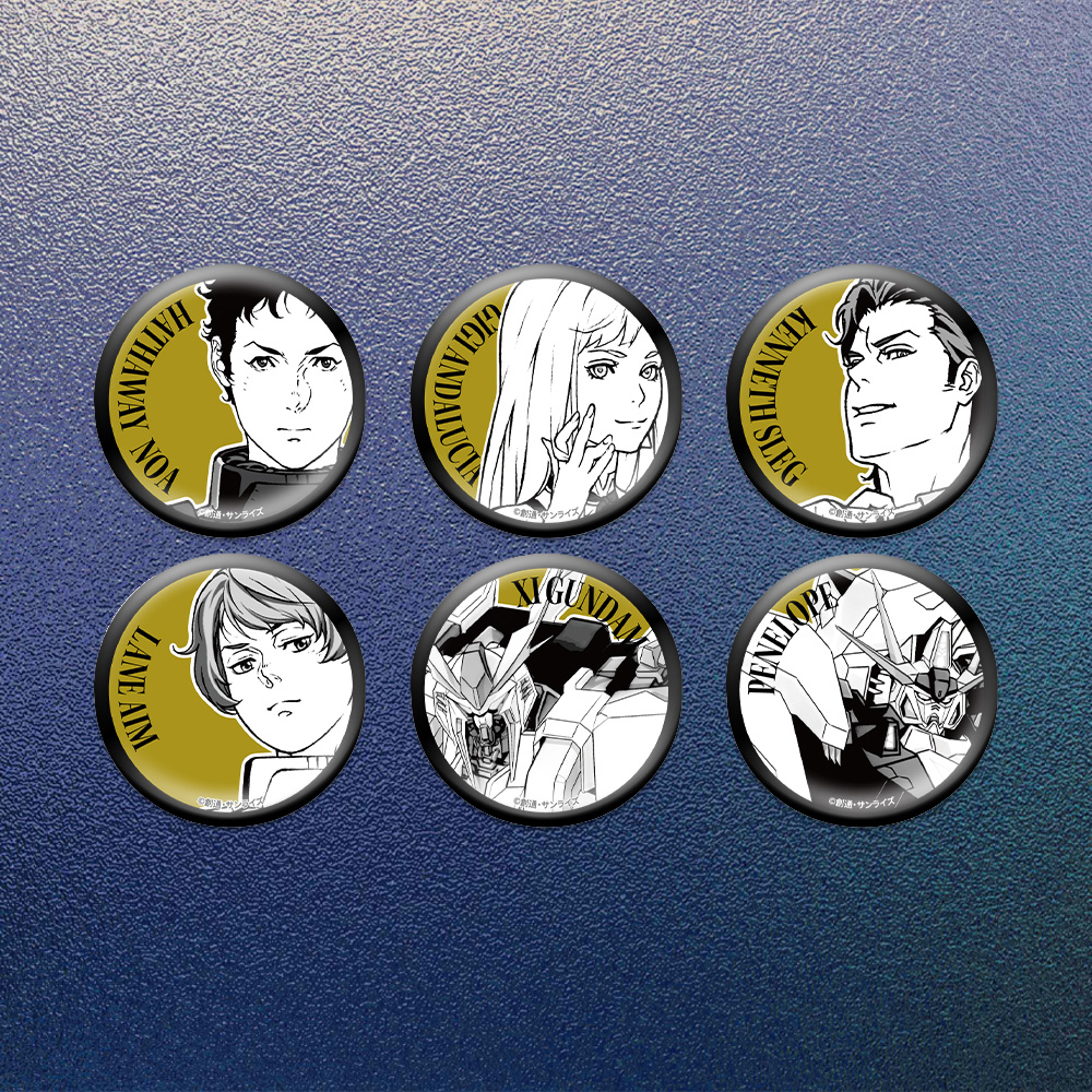 トレーディングメタル缶バッジ（全6種）
