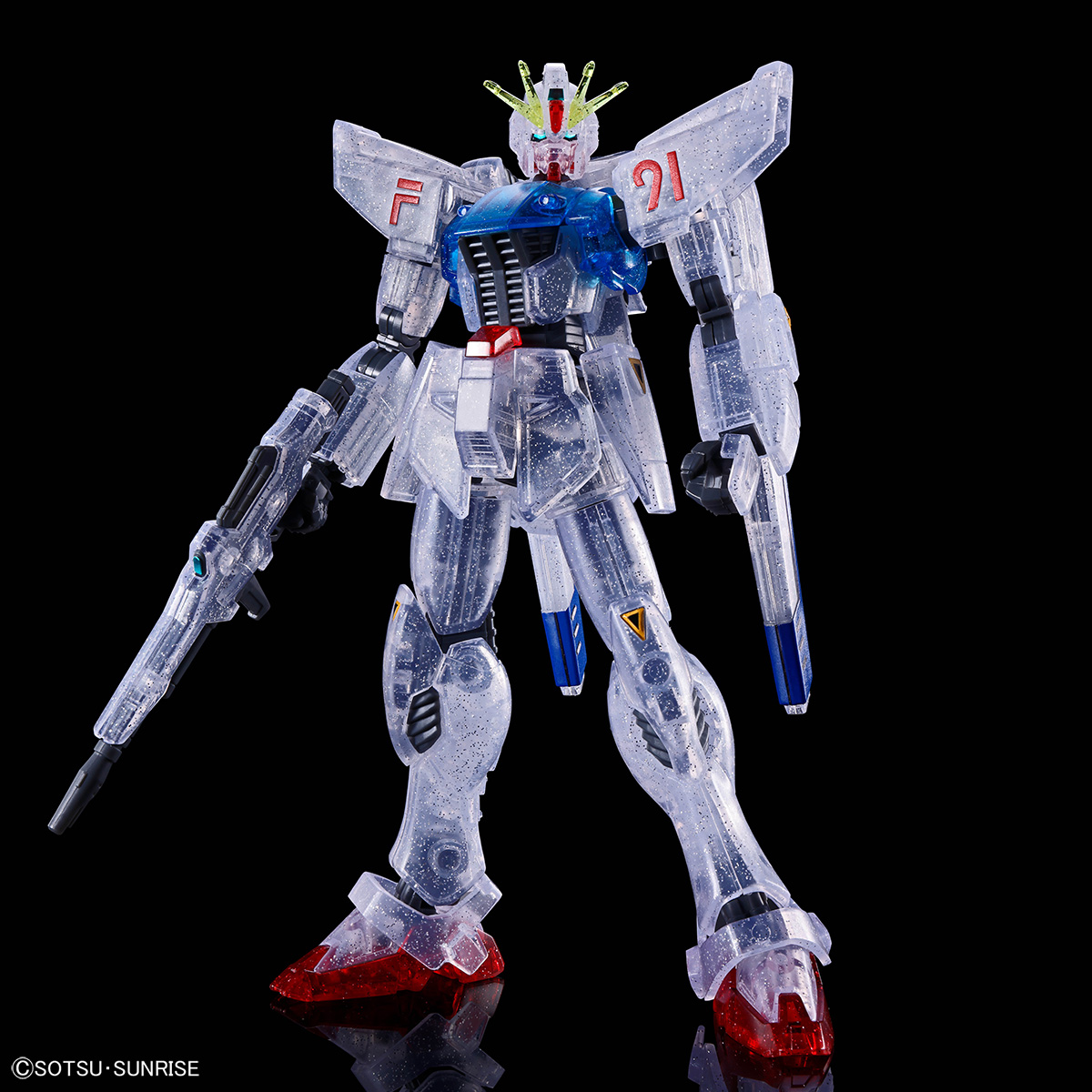 HG ガンダムF91［残像イメージクリアーVer.］」6月13日発売！「質量を