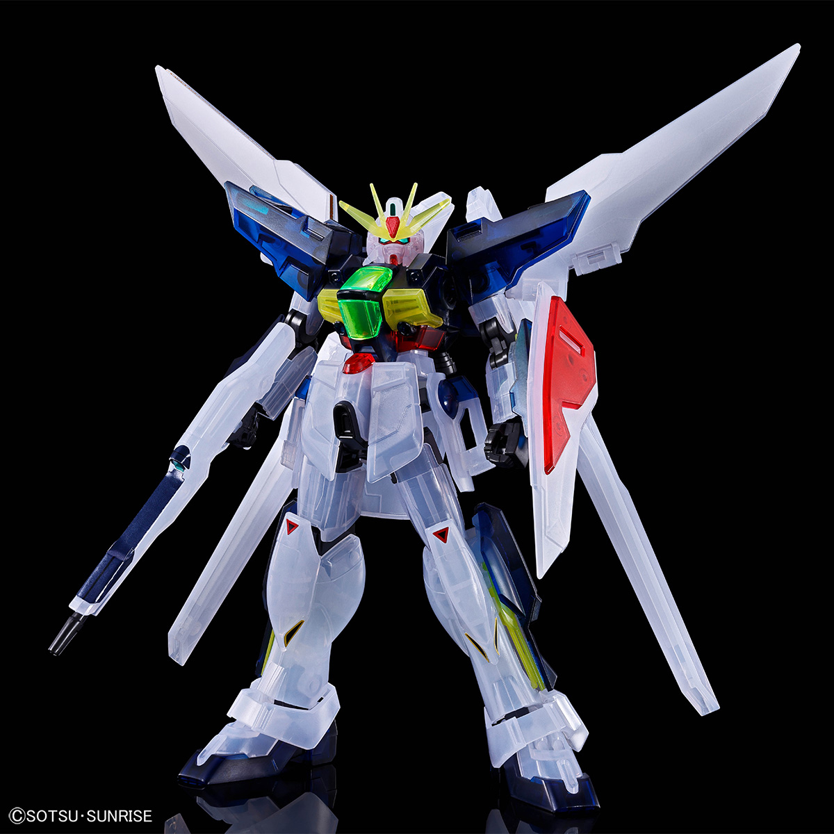 HG ガンダムダブルエックス［クリアカラー］」5月23日発売！成形色は