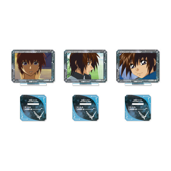 機動戦士ガンダムSEED 名シーンアクスタセットVol.2」全5種、本日より