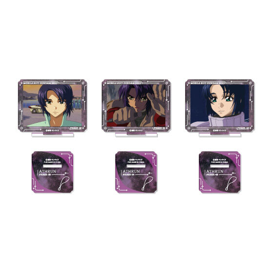 機動戦士ガンダムSEED 名シーンアクスタセットVol.2」全5種、本日より