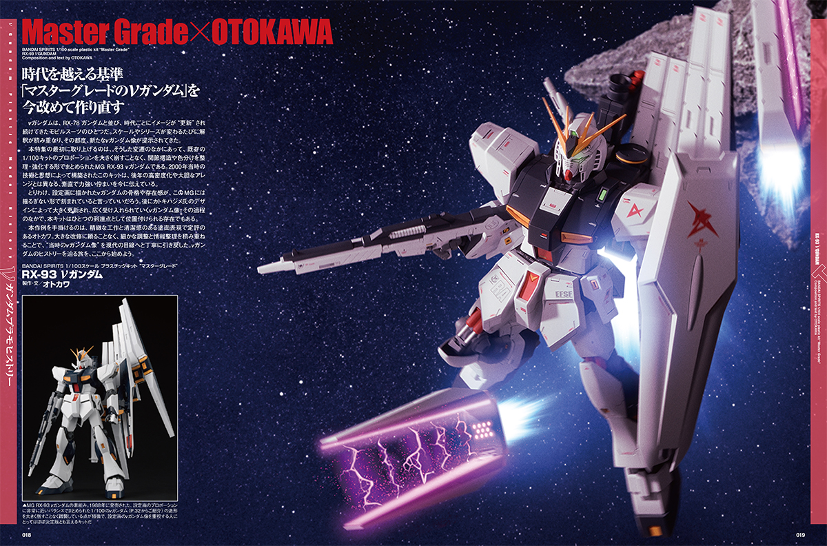 PG UNLEASHED νガンダム」の素組みレビューをお届け！「月刊ホビー