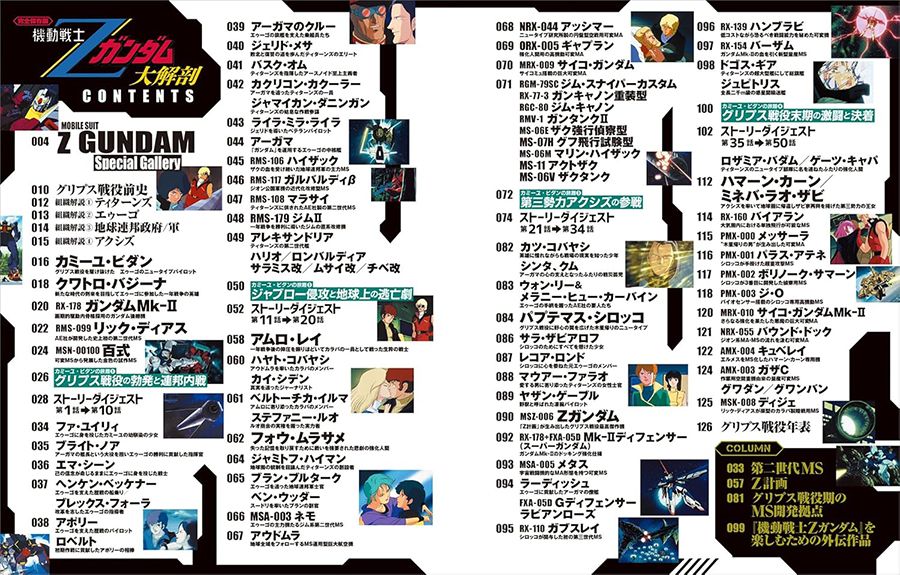 機動戦士Ζガンダム大解剖」本日発売！宇宙世紀の世界を広げた名作