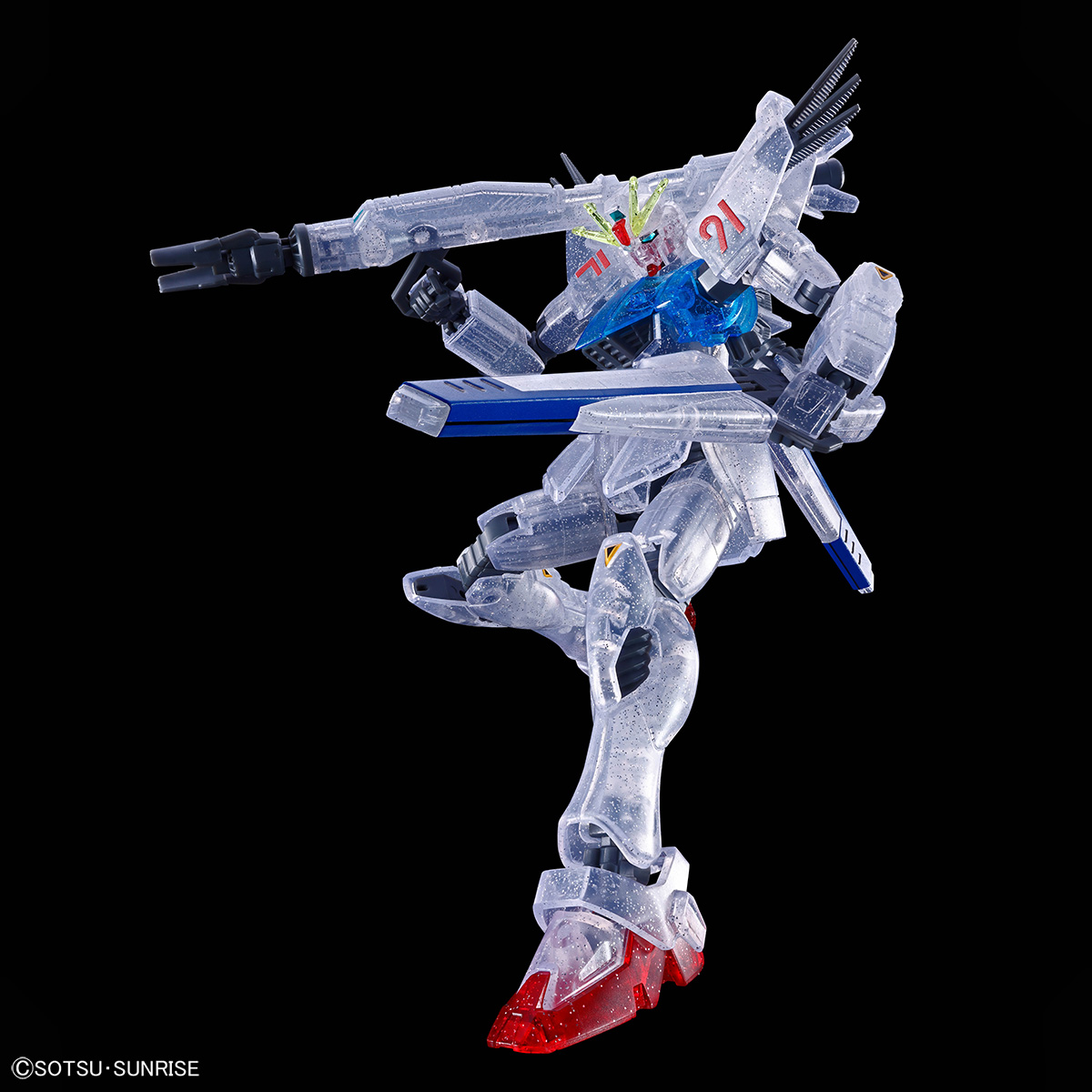 HG ガンダムF91［残像イメージクリアーVer.］」6月13日発売！「質量を