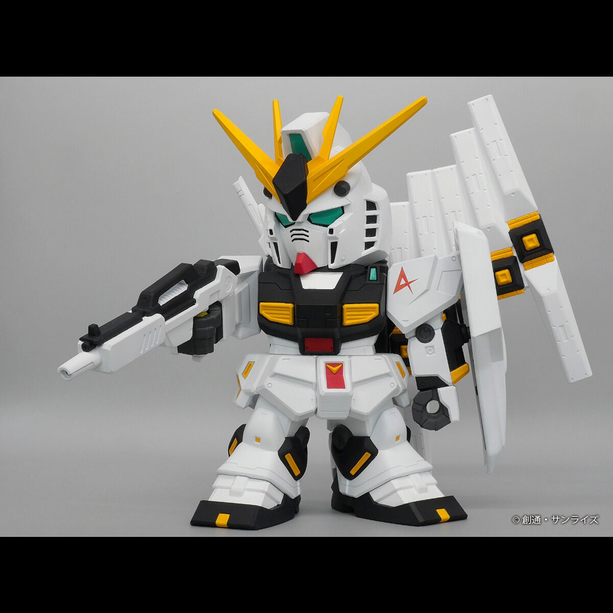 SDガンダム 新品 完成品ジャンク セット ジャンボソフビフィギュアSD RX-93 νガンダム-SDガンダム-【2次：2026