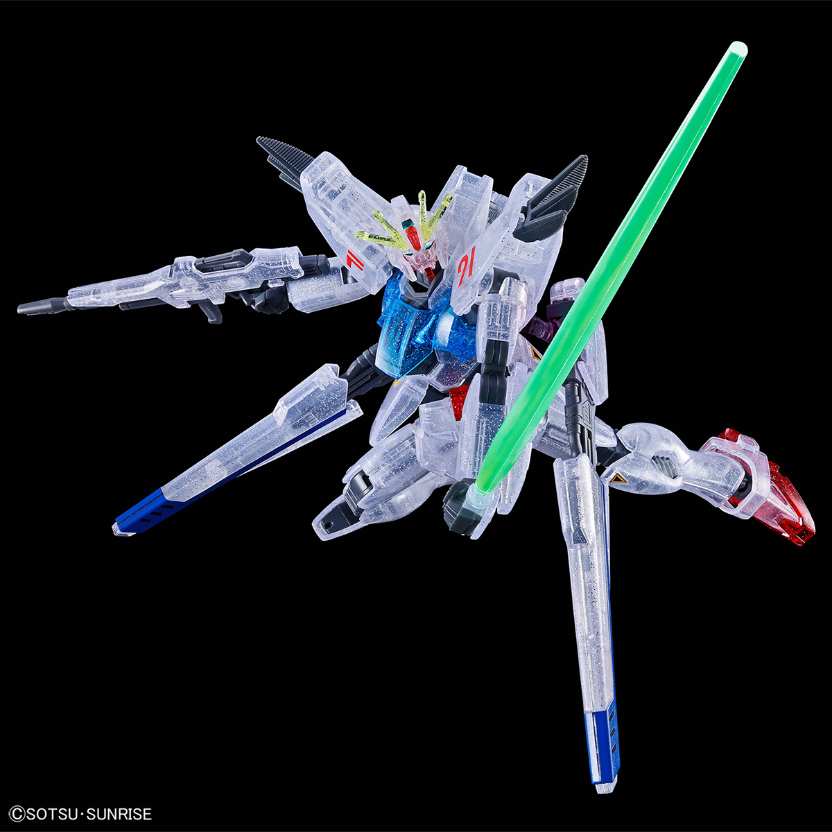 HG ガンダムF91［残像イメージクリアーVer.］」6月13日発売！「質量を