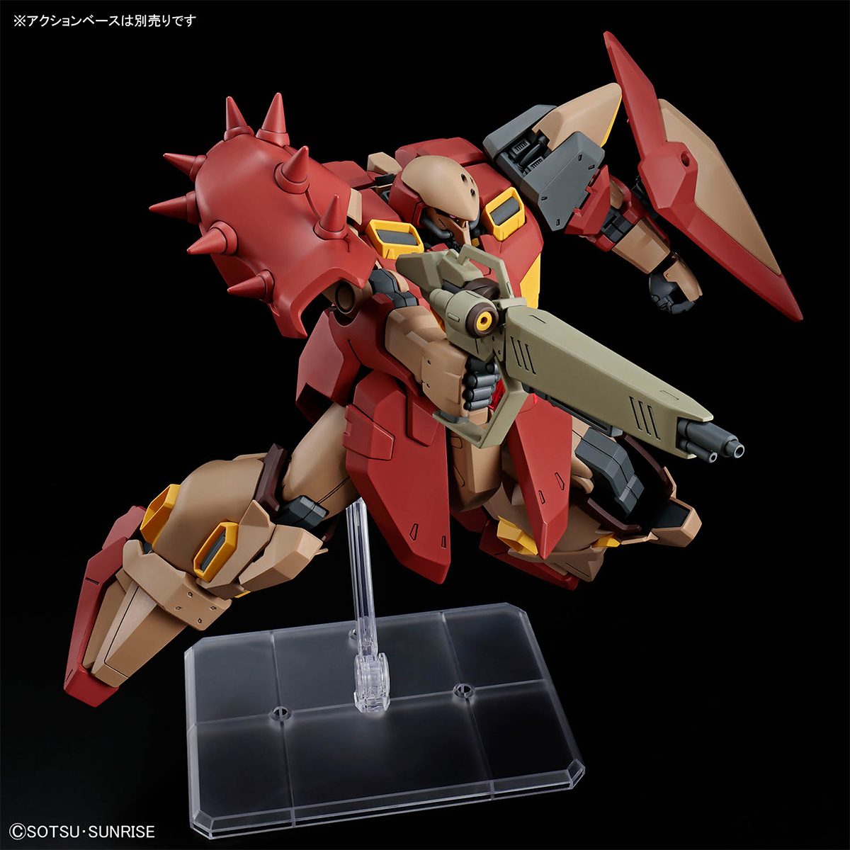 HG メッサーM01型（ガウマン機）」5月30日発売！ガウマン搭乗機再現用