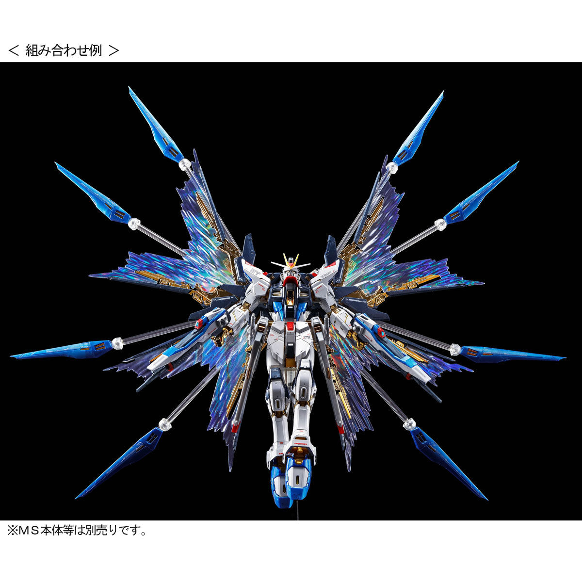 RG 1/144 ストライクフリーダムガンダム用 拡張エフェクトユニット