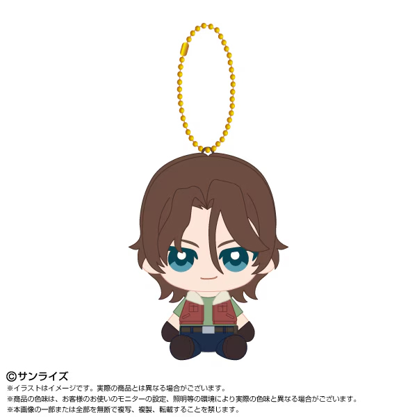 機動戦士ガンダム00 Chibiぬいおすわりマスコット」刹那、ロックオン