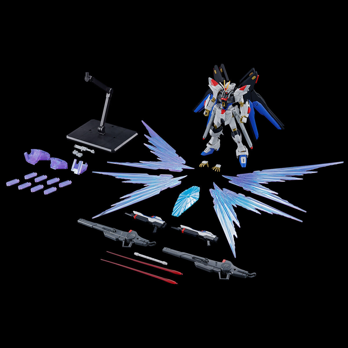 HG Strike Freedom Gundam TypeⅡ & Wings of Light Effect Set: Pre