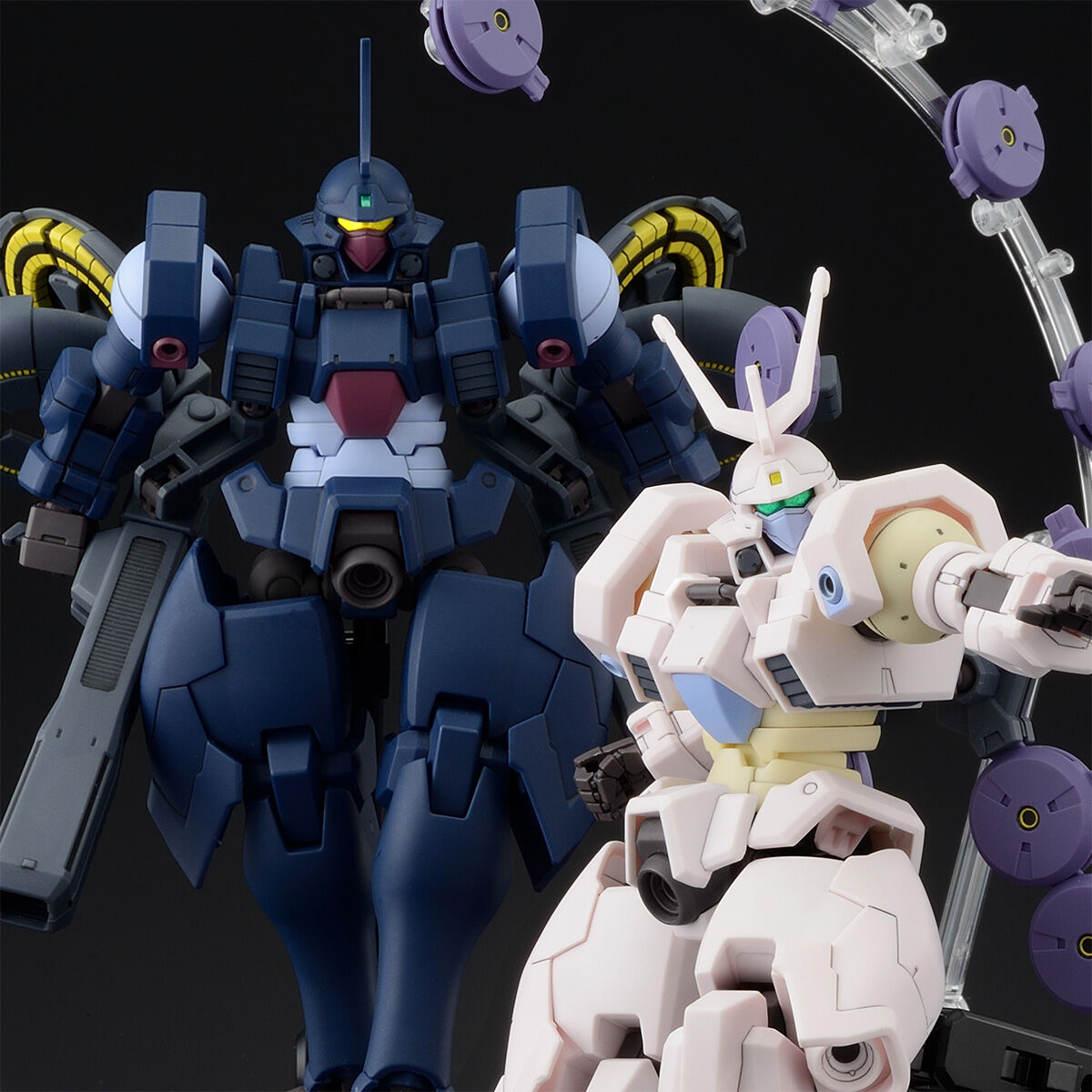 RG1/144ウイングガンダムEW+HGヴァイエイト、メリクリウス・シュイヴァン HG 1/144 ヴァイエイト・シュイヴァン & メリクリウス・シュイヴァン