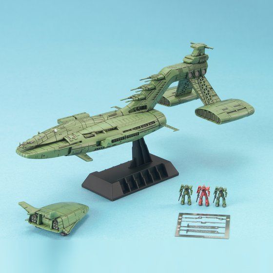 1/1700 EX-MODEL-20 ムサイ級軽巡洋艦 「機動戦士ガンダム」 EXモデル 20 1/1700 ムサイ | GUNDAM Official Website