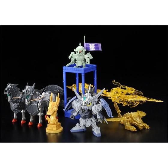 三国伝エクストラ武装セット＆ストライク劉備ガンダム 瞑装態ディアクティブカラー BB戦士 三国伝エクストラ武装セット&ストライク劉備ガンダム 瞑装態