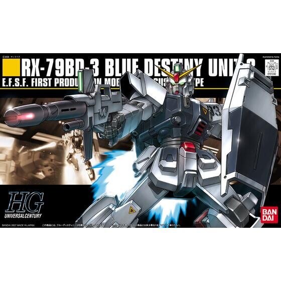 HGUC 1/144 ブルーディスティニー3号機 | GUNDAM Official Website