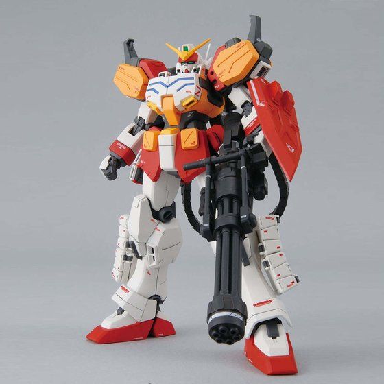 MG 1/100 ガンダムヘビーアームズ EW 【新品】＋別売水転写デカール付 MG 1/100 ガンダムヘビーアームズ EW | GUNDAM Official Website