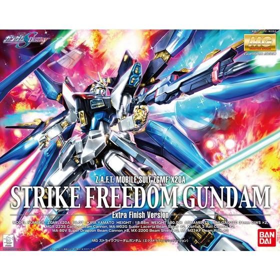 MG 1/100 ストライクフリーダムガンダム エクストラフィニッシュVer
