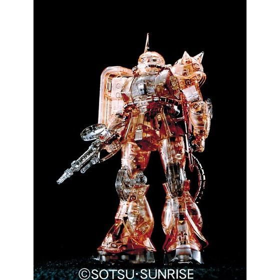MG MS-06S ザクII クリスタルバージョン MG 1/100 クリスタルモデル MS-06S ザク2 | GUNDAM Official Website