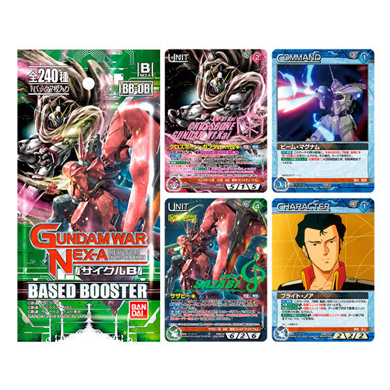 GUNDAMWAR NEX-A BASED BOOSTER PACK 「サイクルB」 | GUNDAM Official