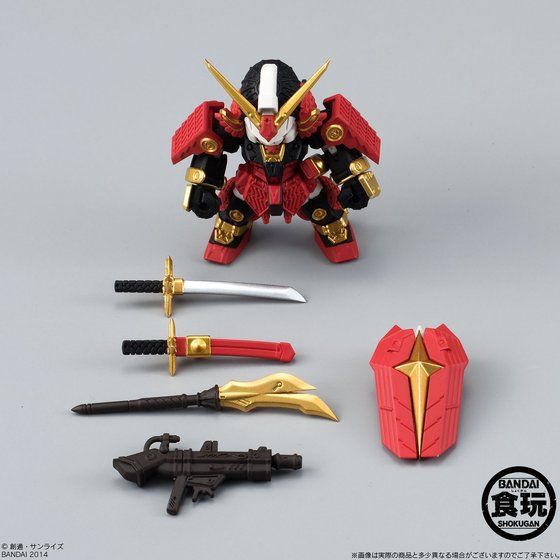 FW　ガンダムコンバージ　EX05　武者頑駄無（管15-EX05） FW GUNDAM CONVERGE EX05 武者頑駄無 | GUNDAM Official Website