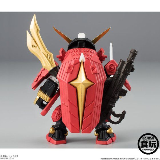 FW　ガンダムコンバージ　EX05　武者頑駄無（管15-EX05） FW GUNDAM CONVERGE EX05 武者頑駄無 | GUNDAM Official Website