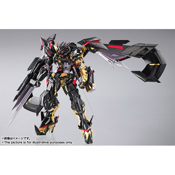 METAL BUILD ガンダムアストレイ ゴールドフレーム天ミナ -天空の宣言
