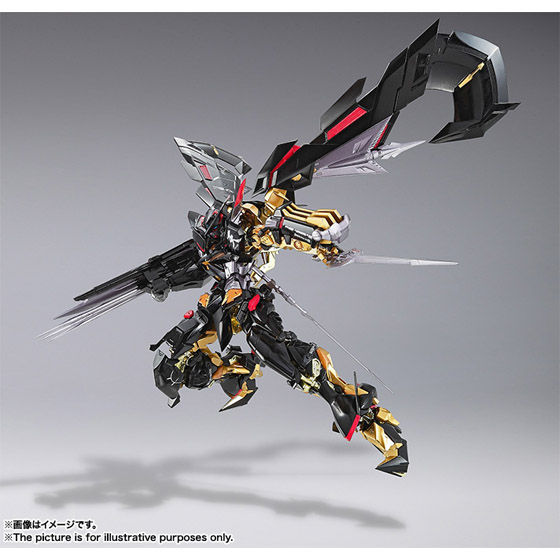 METAL BUILD ガンダムアストレイ ゴールドフレーム天ミナ -天空の宣言