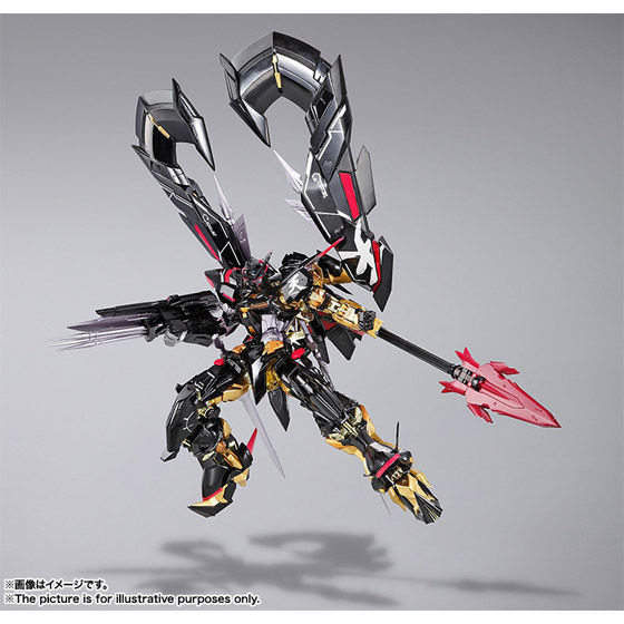 METAL BUILD ガンダムアストレイ ゴールドフレーム天ミナ -天空の宣言