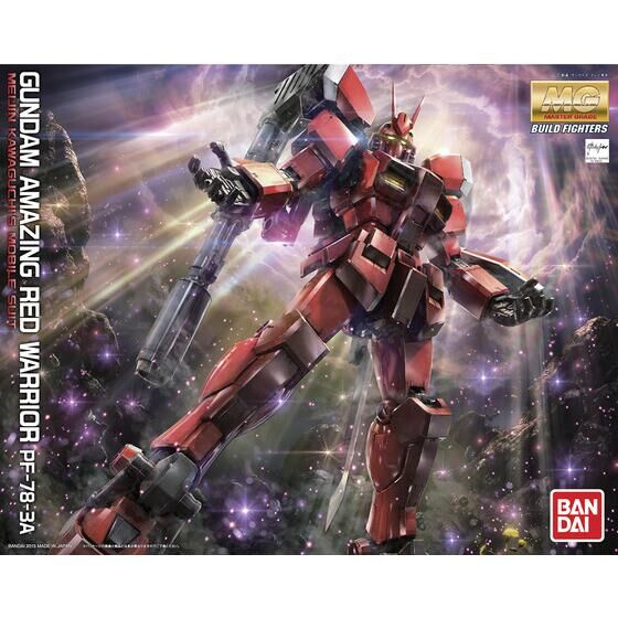 【未開封】MGBF 1／100 ガンダムアメイジングレッドウォーリア ⑩ MG 1/100 ガンダムアメイジングレッドウォーリア | GUNDAM Official