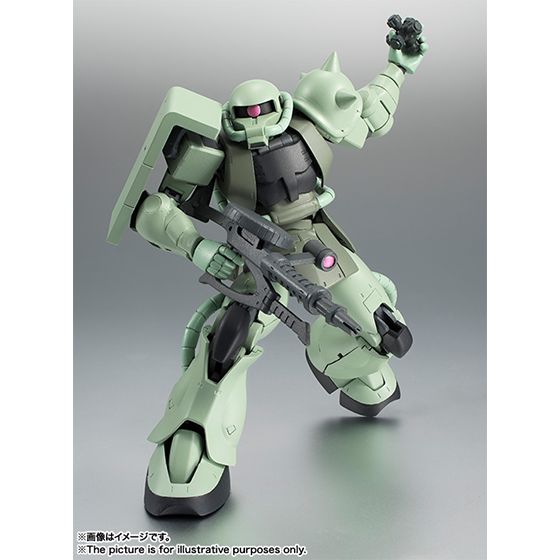 ROBOT魂 〈SIDE MS〉 MS-06 量産型ザク ver. A.N.I.M.E. | GUNDAM