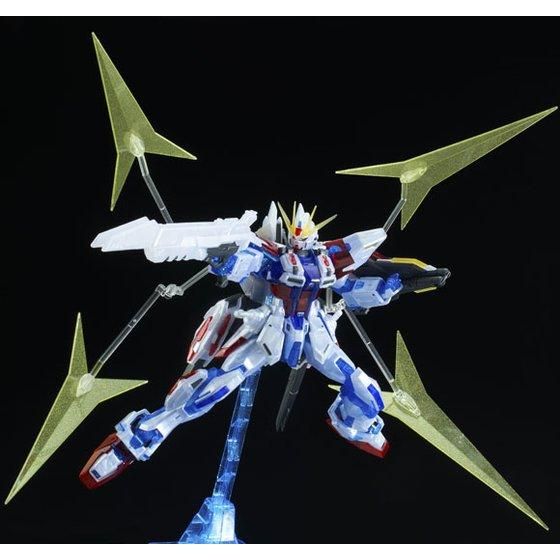 MGスタービルドストライクガンダム ✨青い羽根エフェクト付き MG 1/100 スタービルドストライクガンダム（RGシステムVer