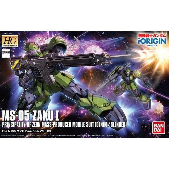 HG 1/144 ザクI（デニム／スレンダー機） | GUNDAM Official Website