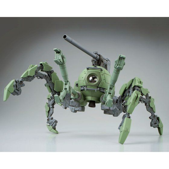 ガンプラ完成品 MG ボール (ポリポッドボールカラー） 脚が生えて愛らしさ倍増。ガンプラ「MG 1/100 ポリポッドボール」の