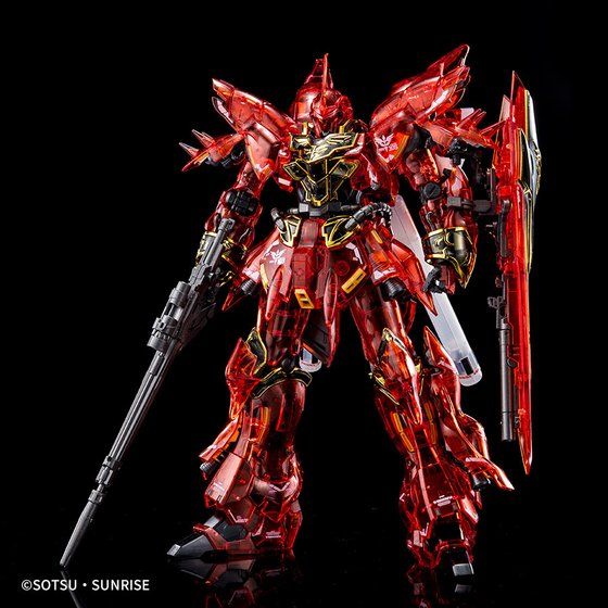 RG 1/144 シナンジュ[クリアカラー] | GUNDAM Official Website