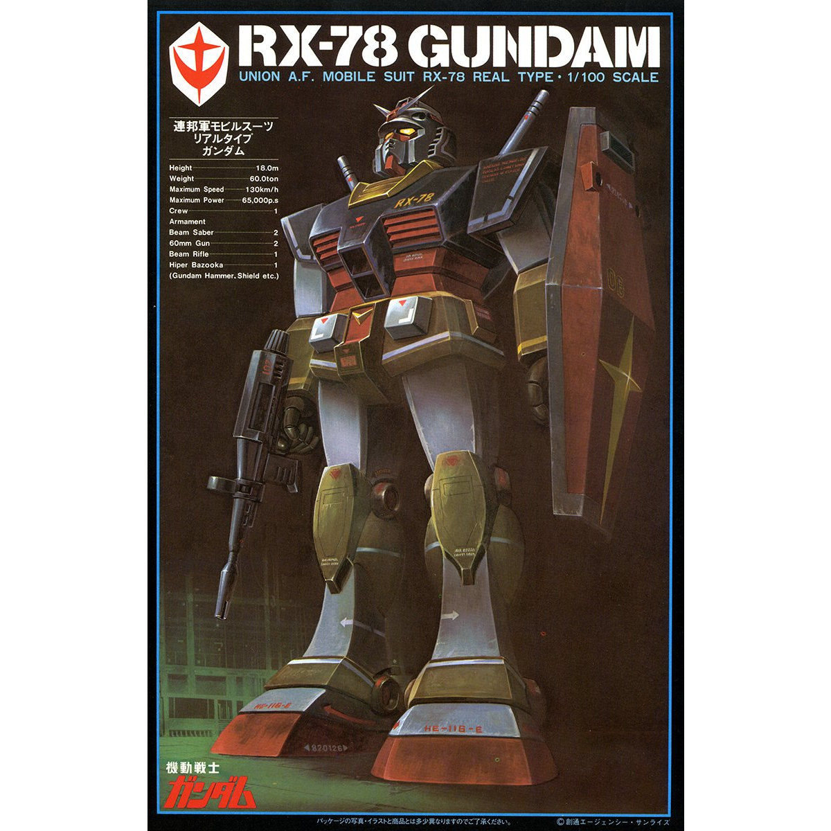 1/100 RX-78 リアルタイプ ガンダム | GUNDAM Official Website