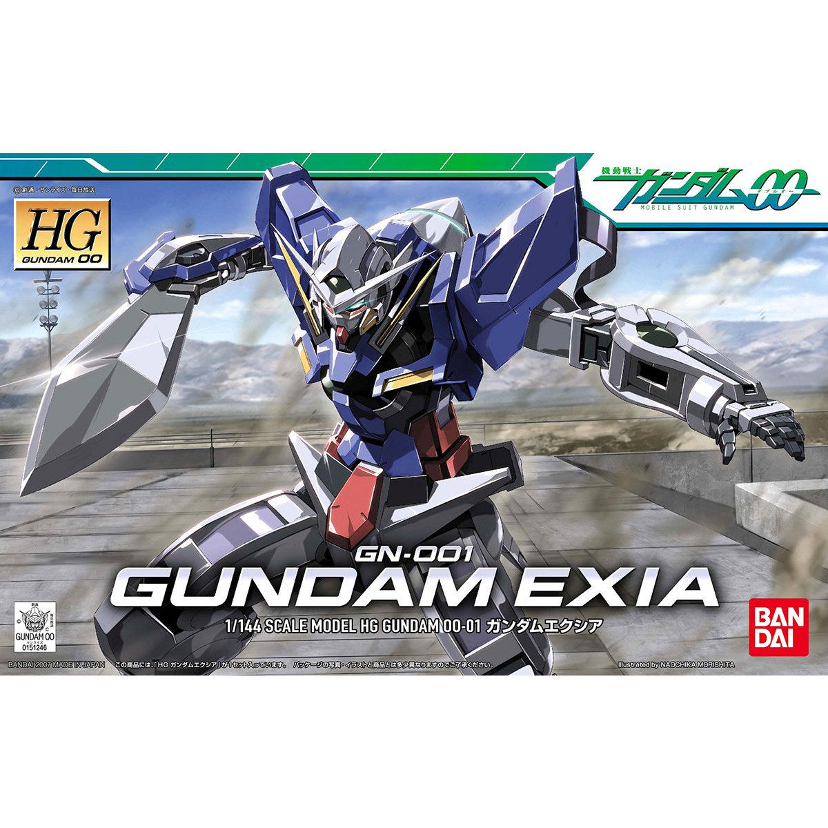 HG 1/144 ガンダムエクシア | GUNDAM Official Website