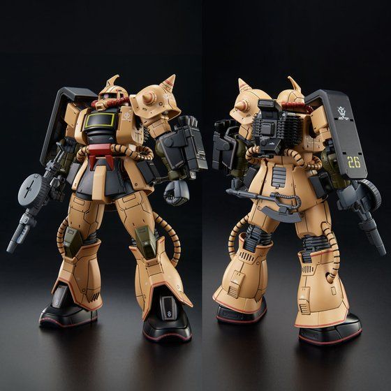 HG 1/144 ザク・デザートタイプ | GUNDAM Official Website
