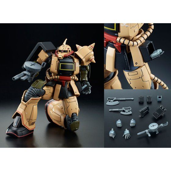 HG 1/144 ザク・デザートタイプ | GUNDAM Official Website