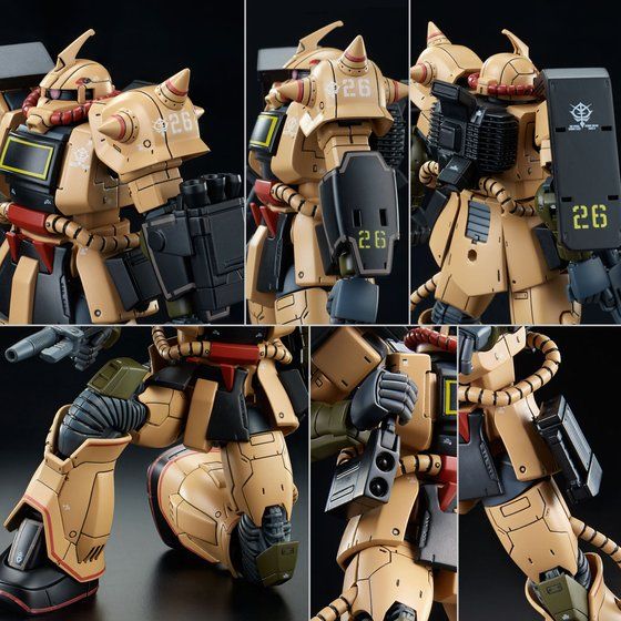 HG 1/144 ザク・デザートタイプ ザク・キャノン 2点セット HG 1/144 ザク・デザートタイプ | GUNDAM Official Website
