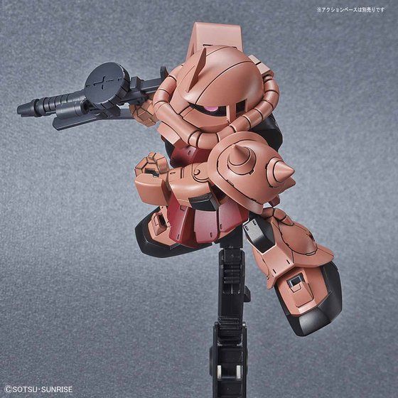 SDガンダム クロスシルエット シャア専用ザクII | GUNDAM Official Website